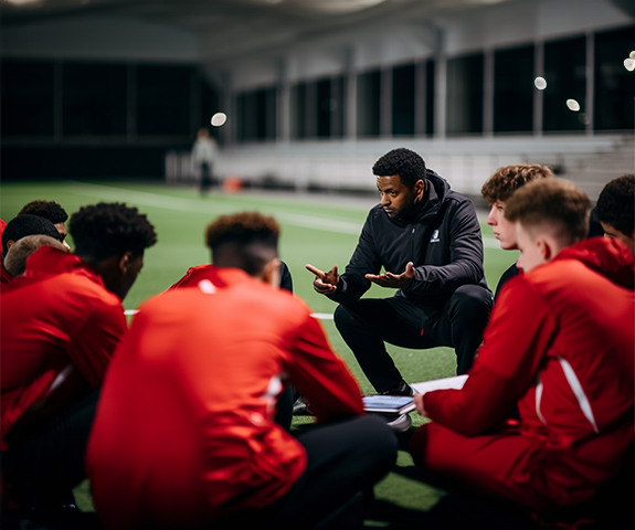 entrenador táctica estrategia futbol jugadores clase